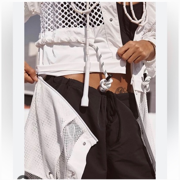 Free People Under The Sea Mesh Maxi Parka - Picture 2 of 3